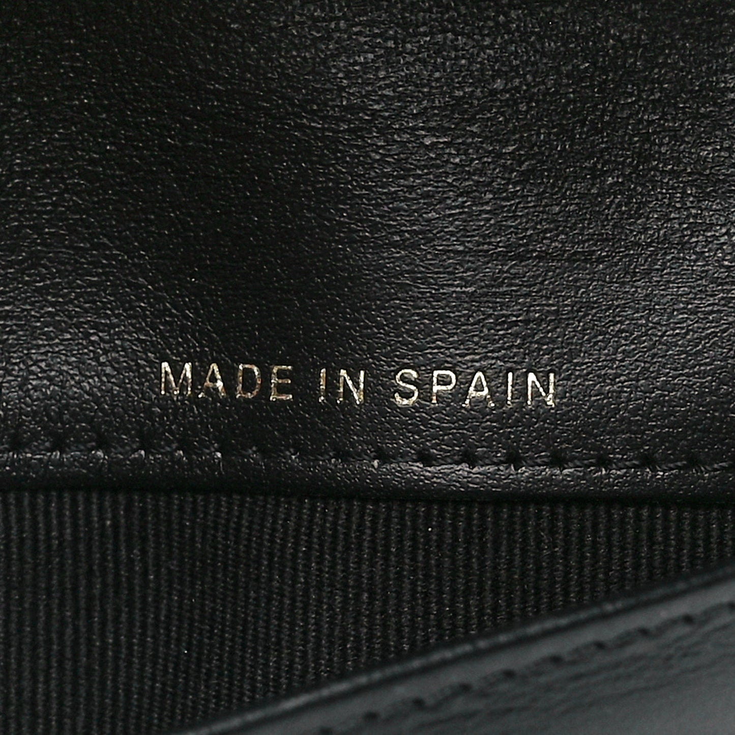 Caviar Quilted Studded CC Medium Flap Wallet Black