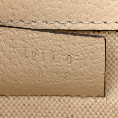 Gucci Textured Calfskin Crystal Mini Dionysus Shoulder Bag Mystic White 7 of 15