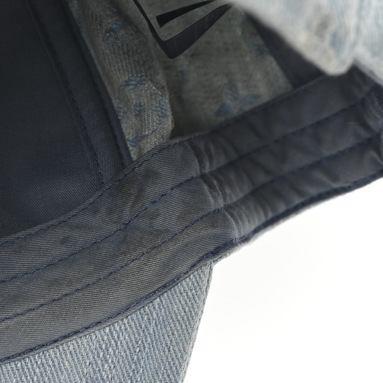 Louis Vuitton Monogram Denim Cap L Blue 10 of 10