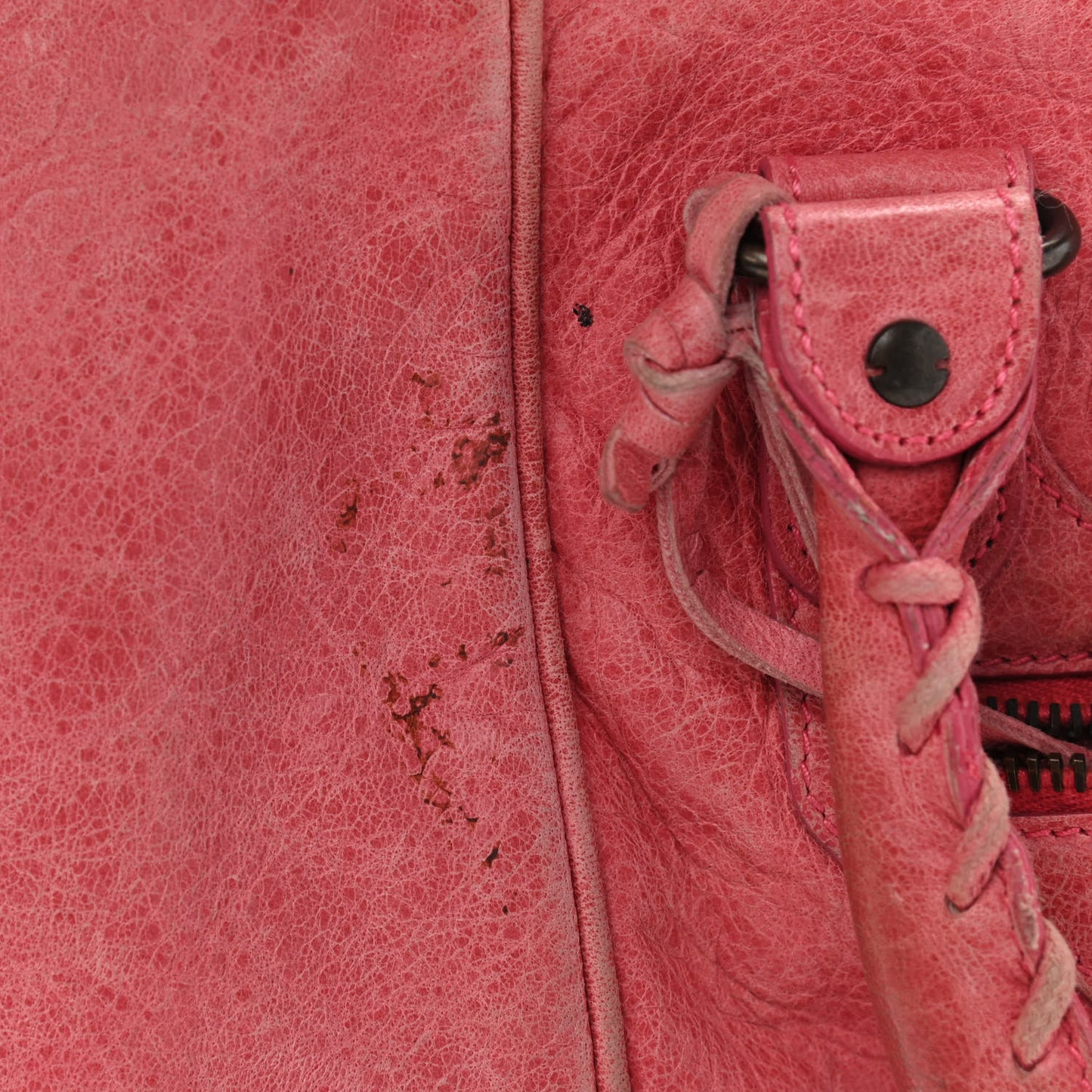 Agneau Classic Hardware S Sunday Tote Grenadine