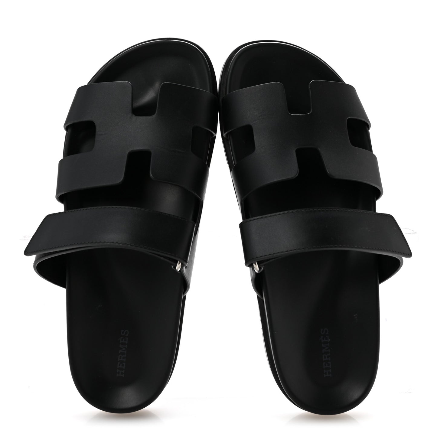 Calfskin Womens Chypre Sandals 41 Black