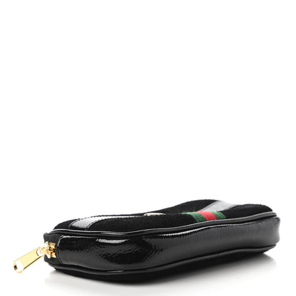 Gucci Suede Patent Ophidia Belted iPhone Case 85 34 Black 4 of 12