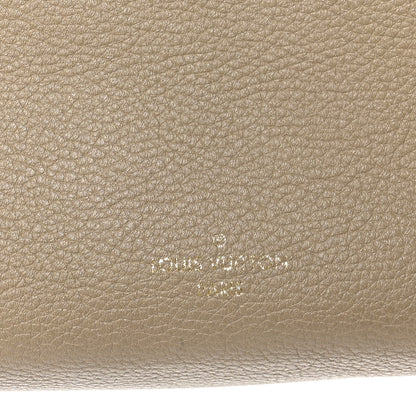 Louis Vuitton Calfskin Side Trunk MM Taupe 6 of 9