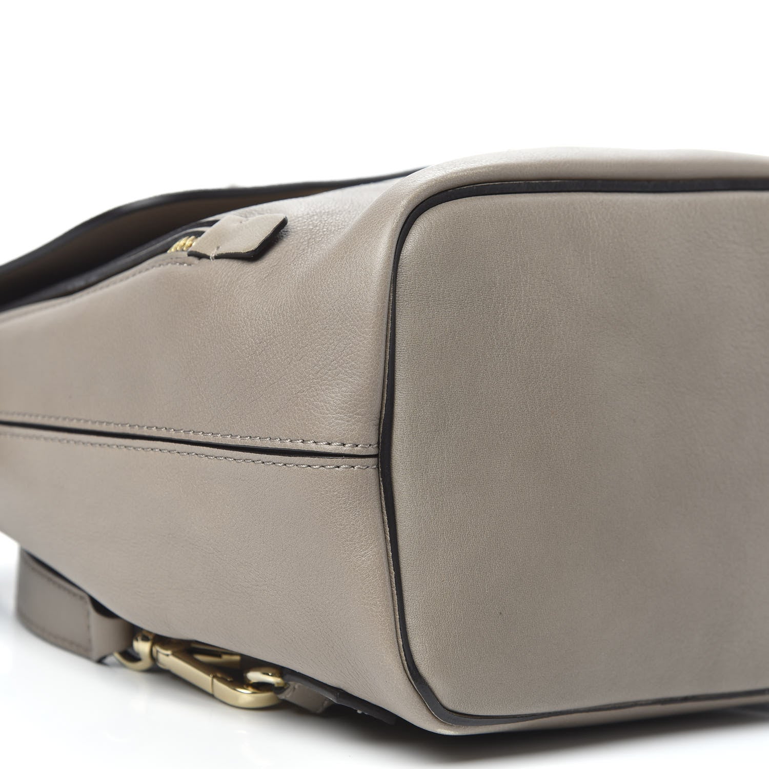 Chloe Suede Calfskin Small Faye Backpack Motty Grey 7 of 10