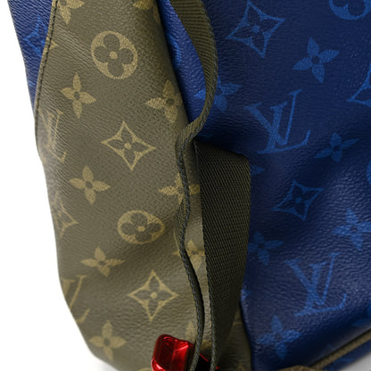 Louis Vuitton Monogram Taiga Eclipse Outdoor Pacific Backpack Cobalt 10 of 10