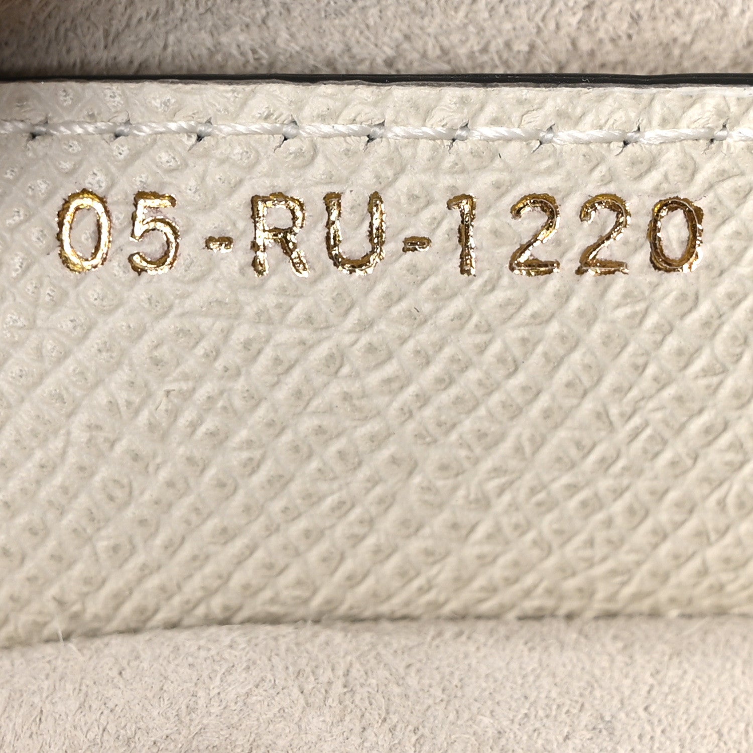 Christian Dior Grained Calfskin Saddle Bag White 7 of 10