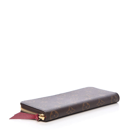 Louis Vuitton Monogram Clemence Wallet Fuchsia 4 of 8