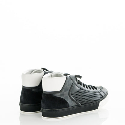 Louis Vuitton Damier Graphite Player Sneaker Boots 10 4 of 8
