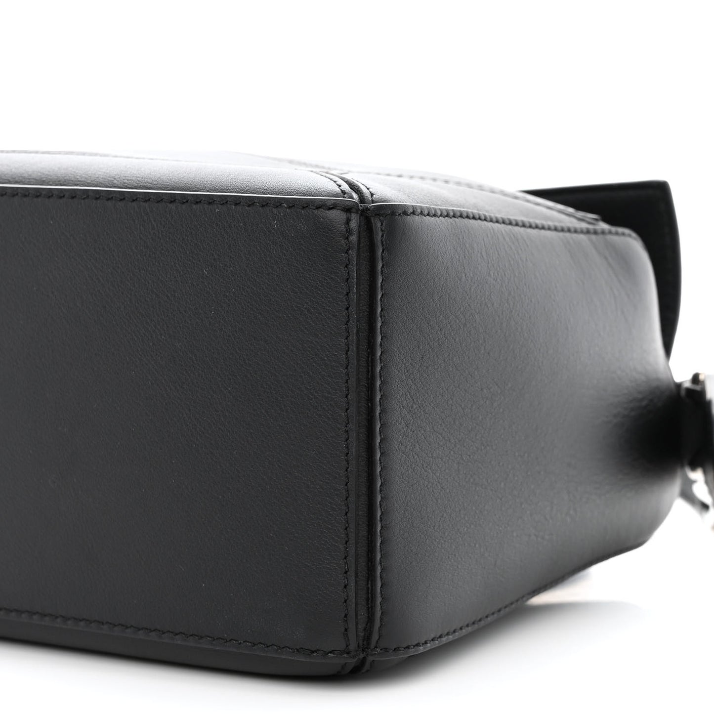 Calfskin Small Puzzle Bag Black
