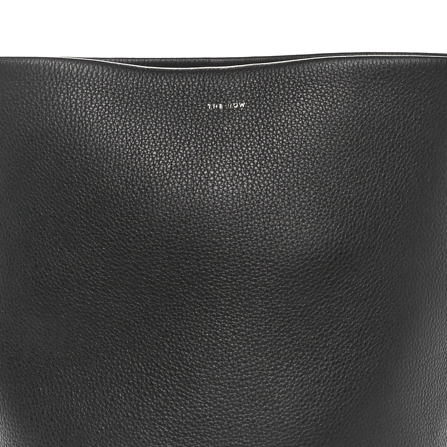 The Row Grained Calfskin Medium N/S Park Tote Black 8 of 10