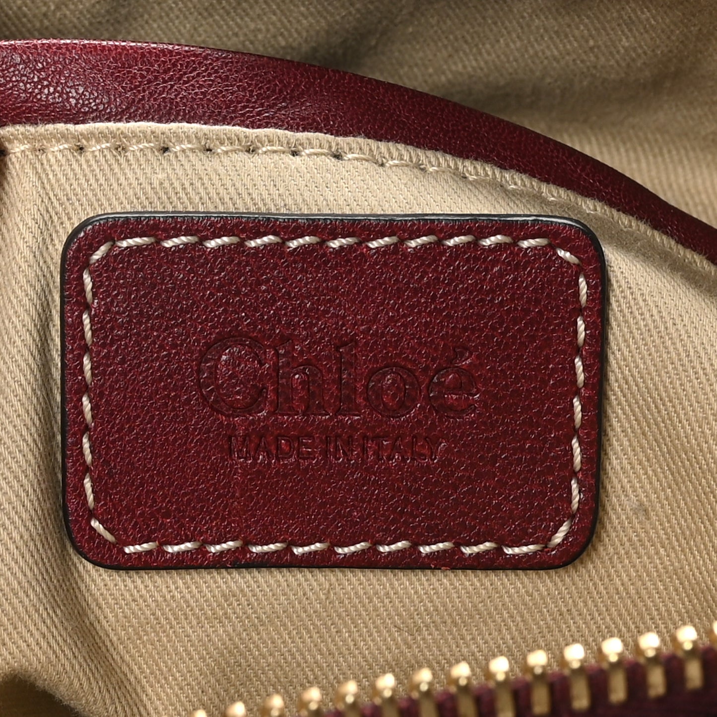 Calfskin Medium Marcie Satchel Burgundy