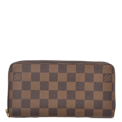 Louis Vuitton Damier Ebene Zippy Wallet 1 of 8