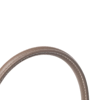 Saint Laurent Grained Calfskin Topstich Baby Sac De Jour Taupe 13 of 21