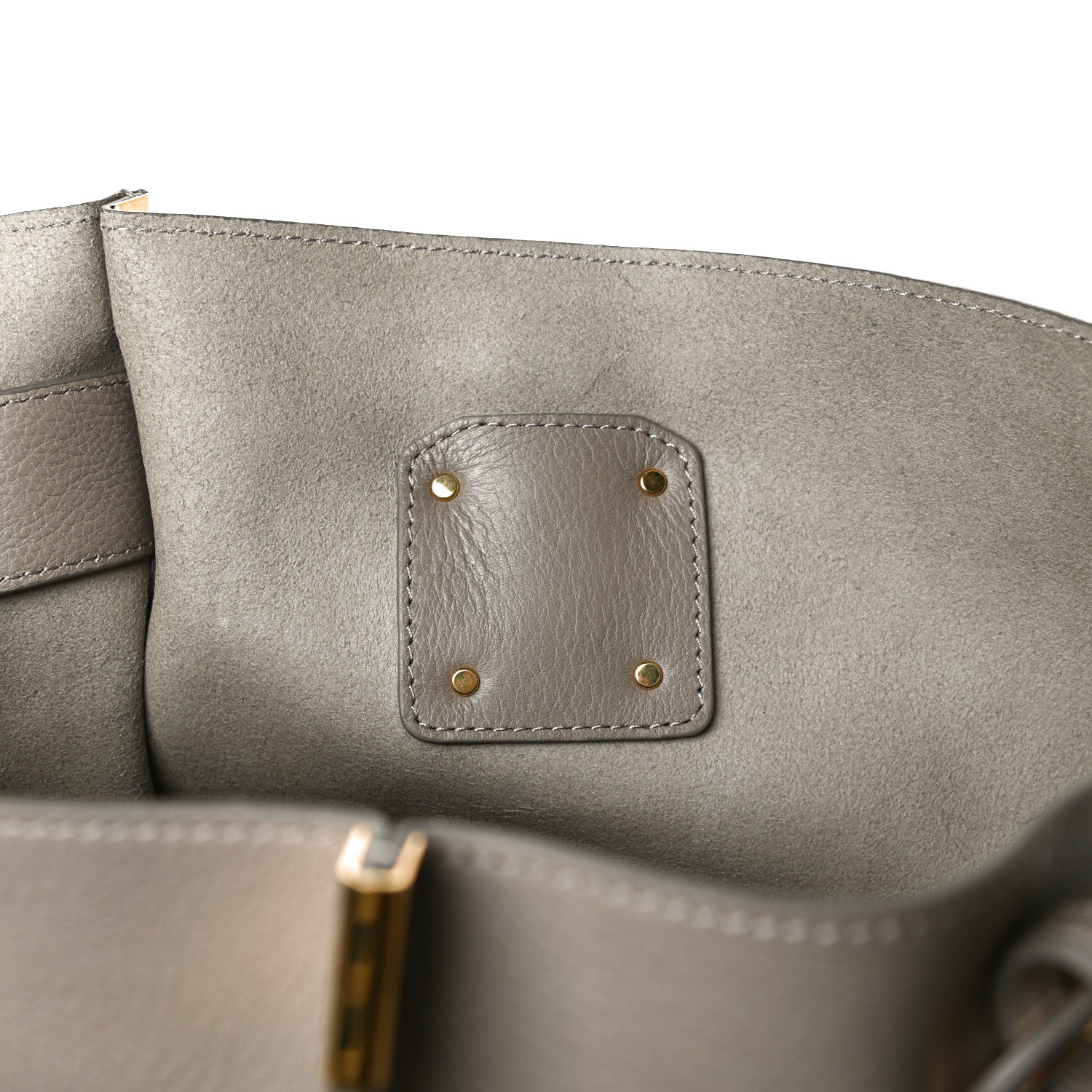 Chloe Smooth Calfskin Medium Vick Tote Motty Grey 18 of 18