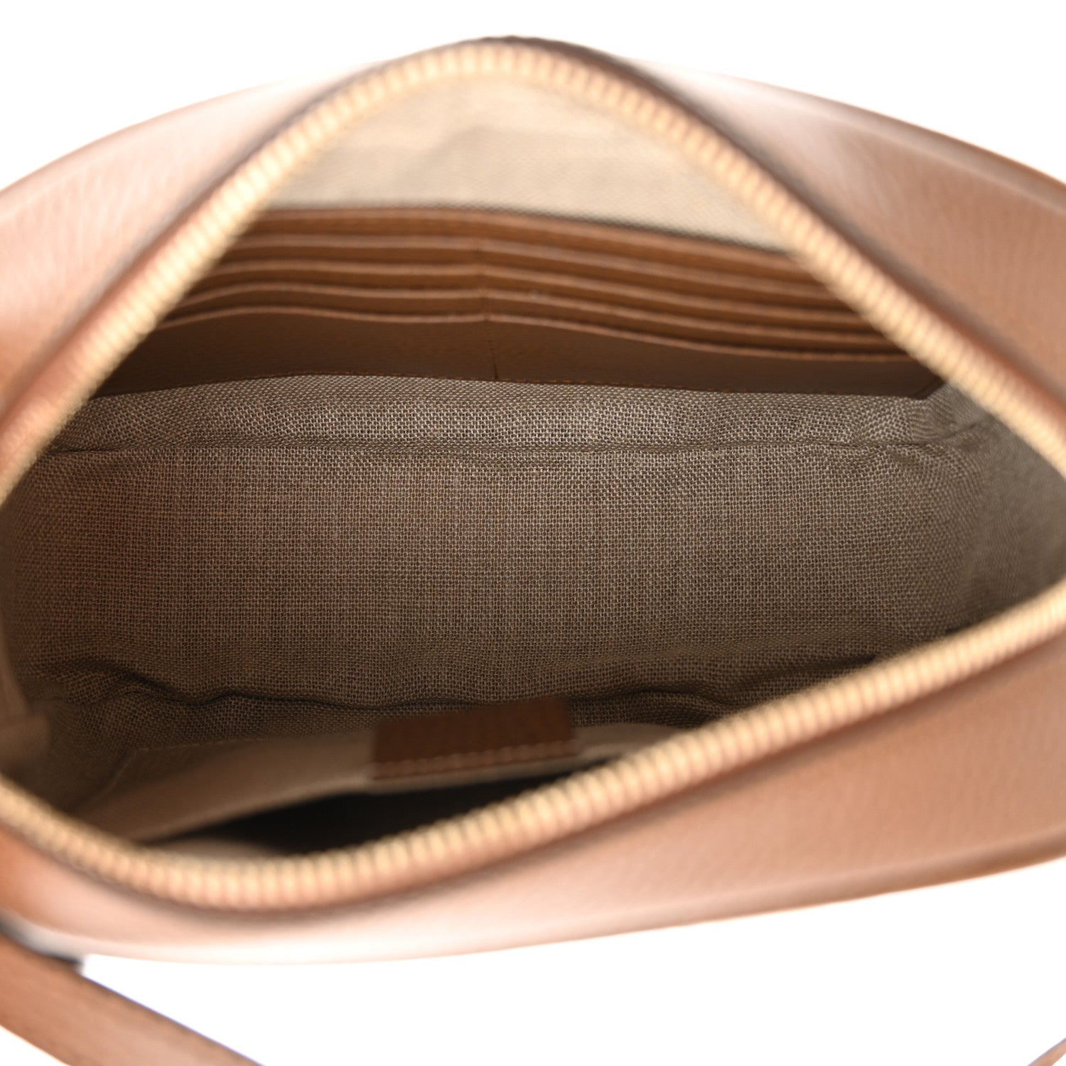 Gucci Monogram Mini Bree Messenger Bag Beige Tabacco 5 of 10