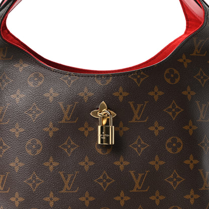 Louis Vuitton Monogram Flower Hobo Coquelicot 7 of 9