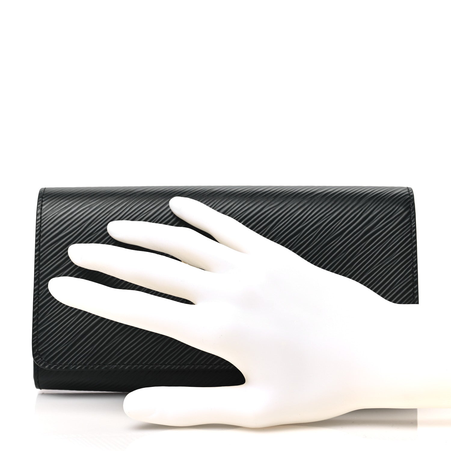 Louis Vuitton Epi Twist Wallet Black 2 of 7