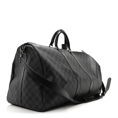 Louis Vuitton Damier Graphite Keepall Bandouliere 55 2 of 8