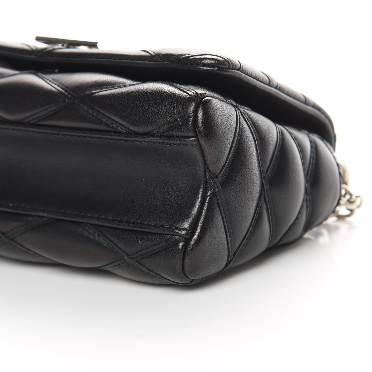 Louis Vuitton Lambskin Malletage GO-14 PM Black 9 of 11