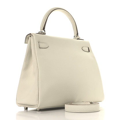 Hermes Togo Kelly Retourne 25 Mushroom 3 of 14