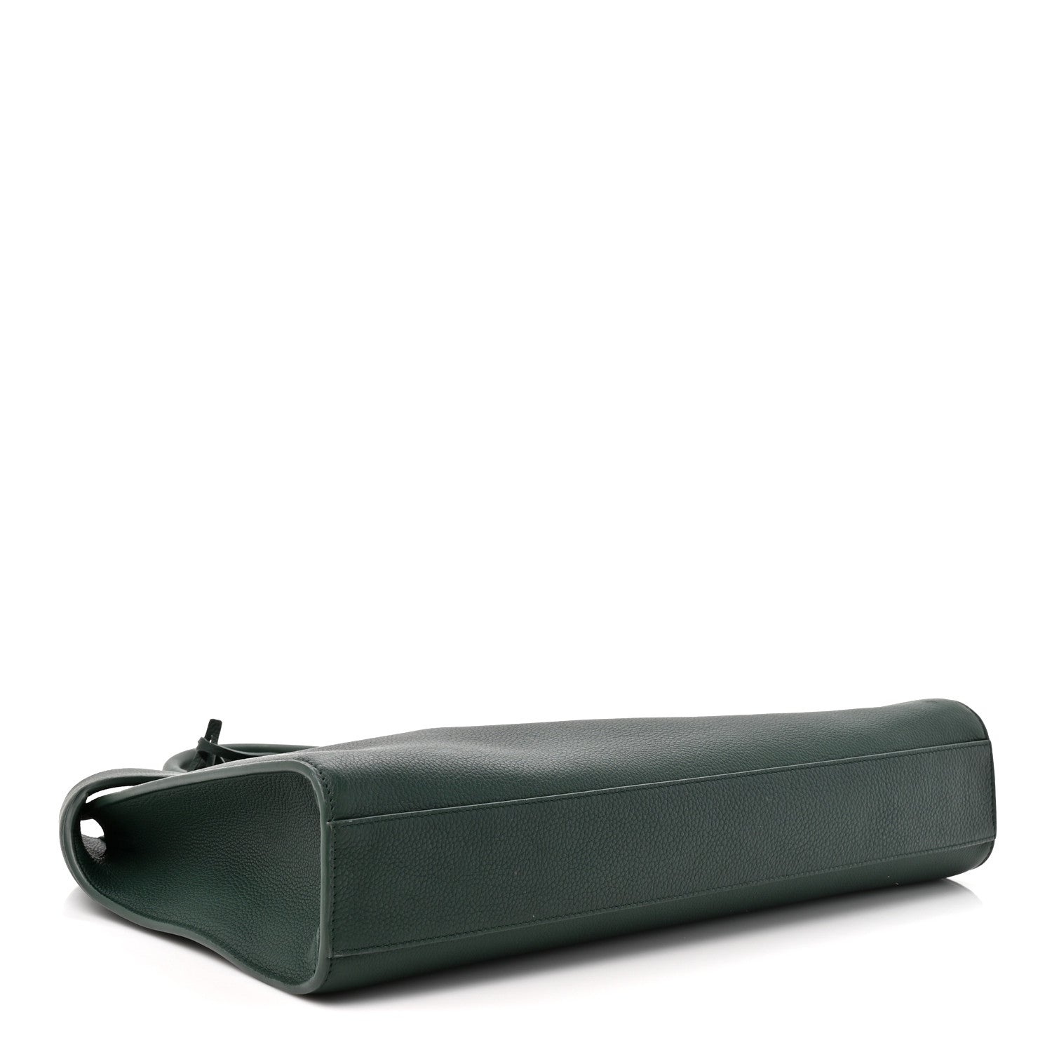 Salvatore Ferragamo Calfskin Mens Hug Briefcase Moss Green 3 of 11