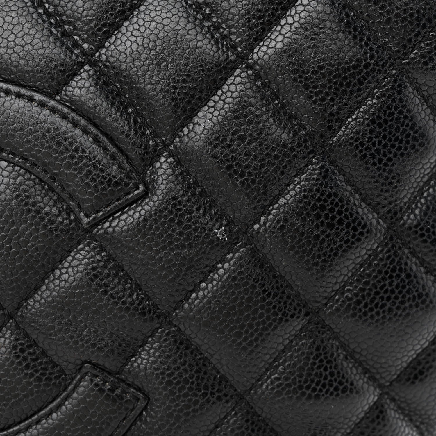 Chanel Caviar Quilted Grand Shopping Tote GST Black 11 of 13