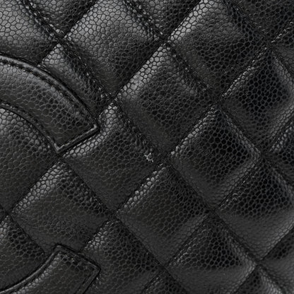 Chanel Caviar Quilted Grand Shopping Tote GST Black 11 of 13
