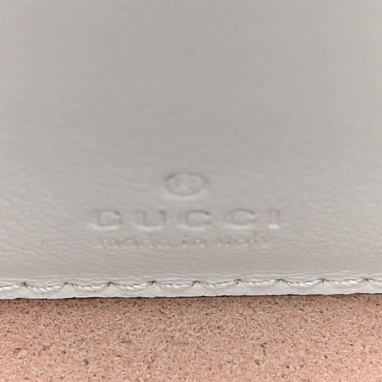 Textured Calfskin Web Mini Rajah Slim Flap Shoulder Bag Mystic White