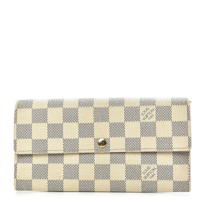 Louis Vuitton Damier Azur Sarah Wallet 1 of 12