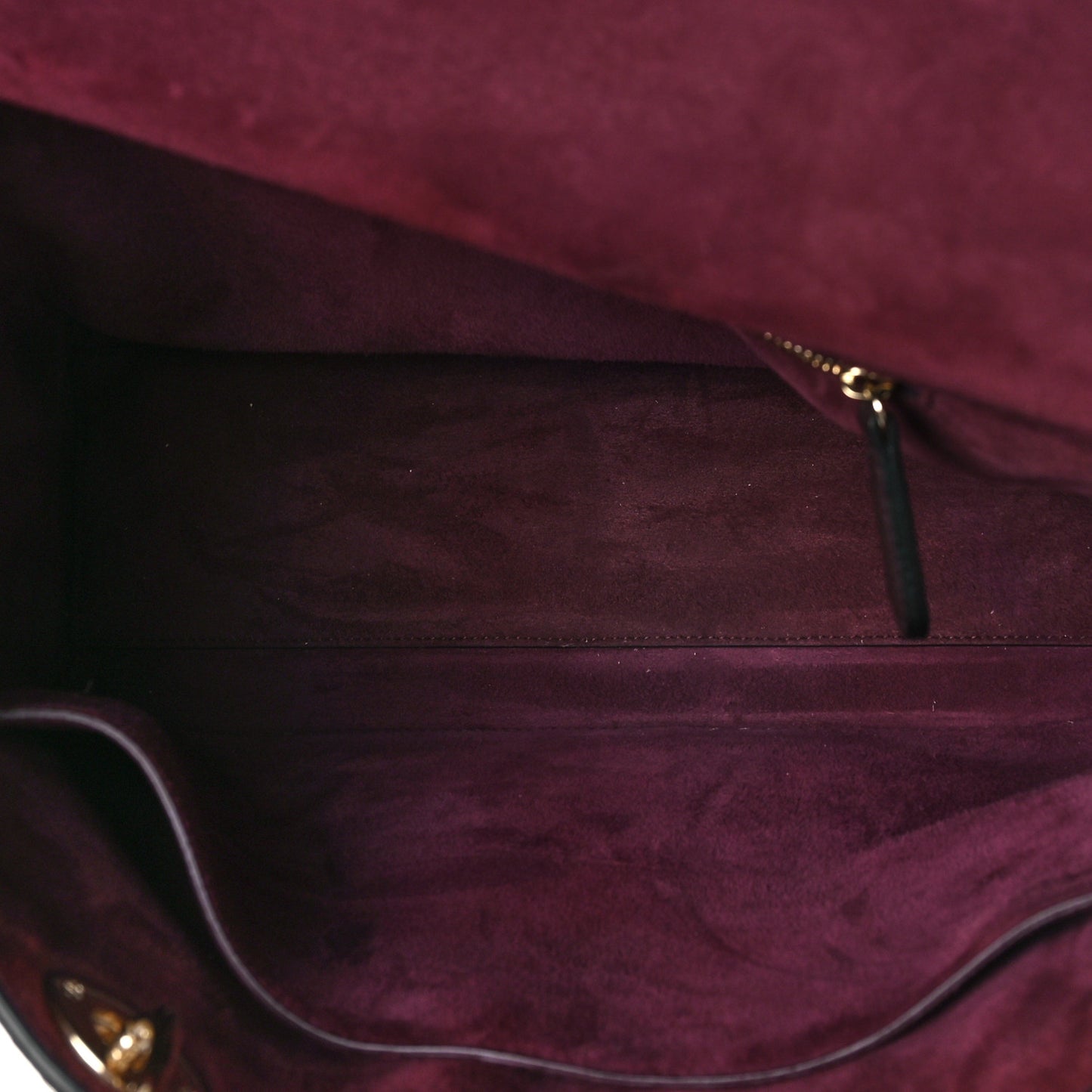 Grained Calfskin Large Lady Dior Burgundy