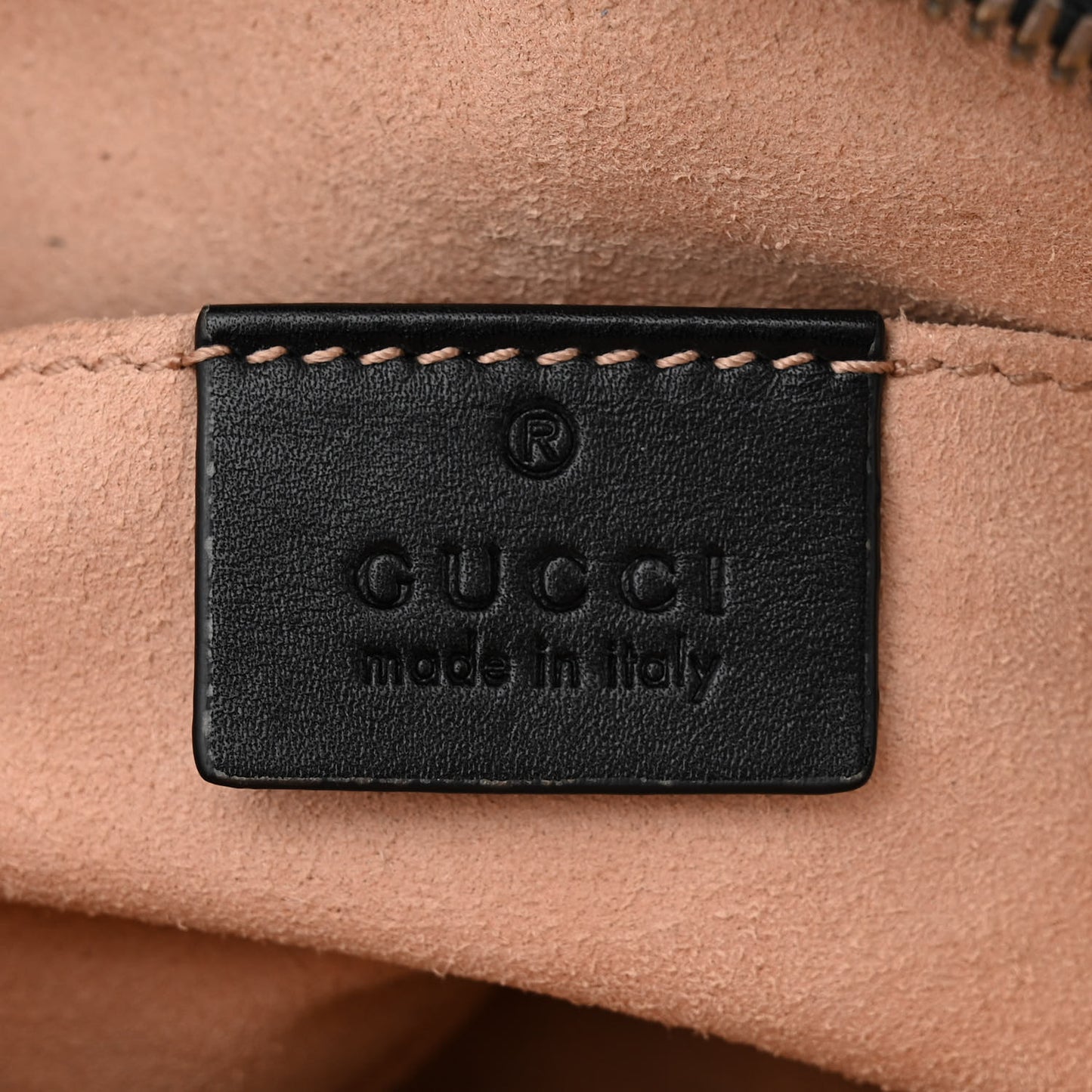 Calfskin Matelasse GG Marmont Belt Bag 75 30 Black