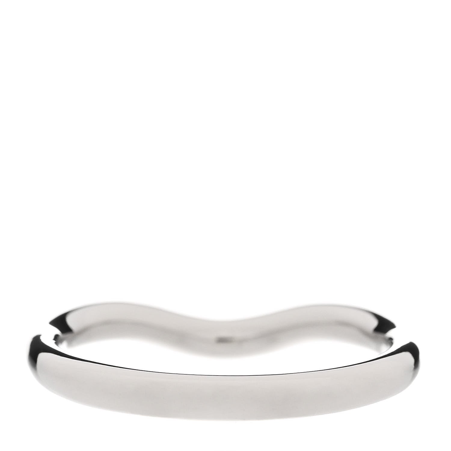 Tiffany Platinum 2mm Elsa Peretti Wedding Band Ring 47 4.25 3 of 5