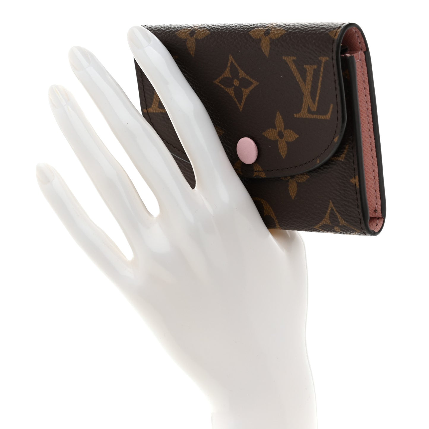 Monogram Rosalie Coin Purse Rose Ballerine