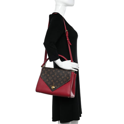 Louis Vuitton Grained Calfskin Monogram Double V Aurore 3 of 11