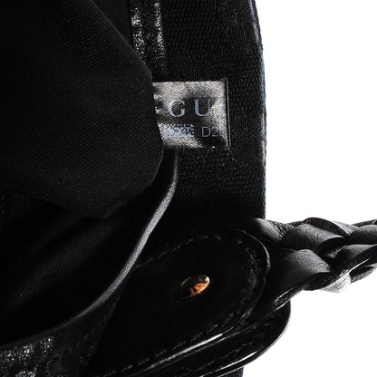 Gucci Monogram Medium Pelham Shoulder Bag Black 7 of 9