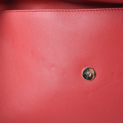 Valentino Garavani Vitello Large Rockstud Envelope Clutch Rosso Valentino 9 of 10