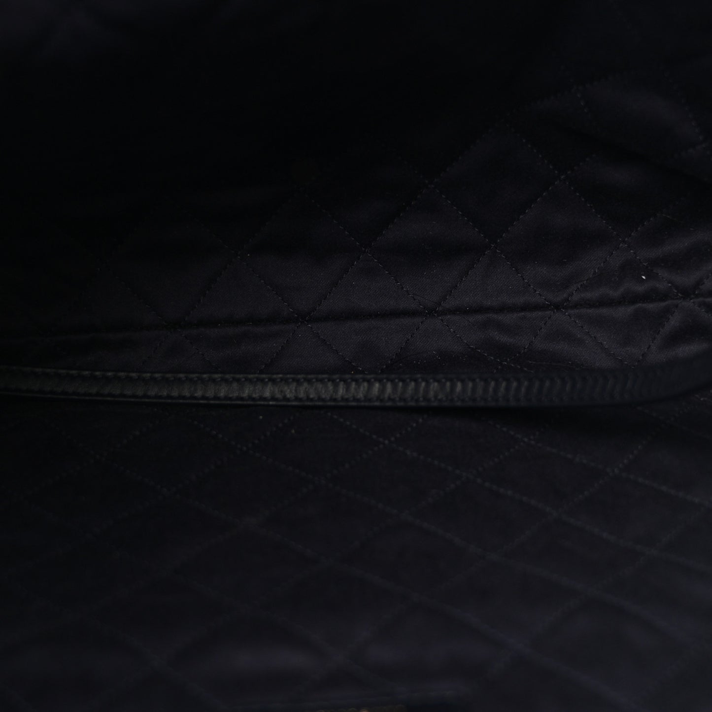 Shaded Calfskin Quilted Chanel 22 Blue Dark Blue