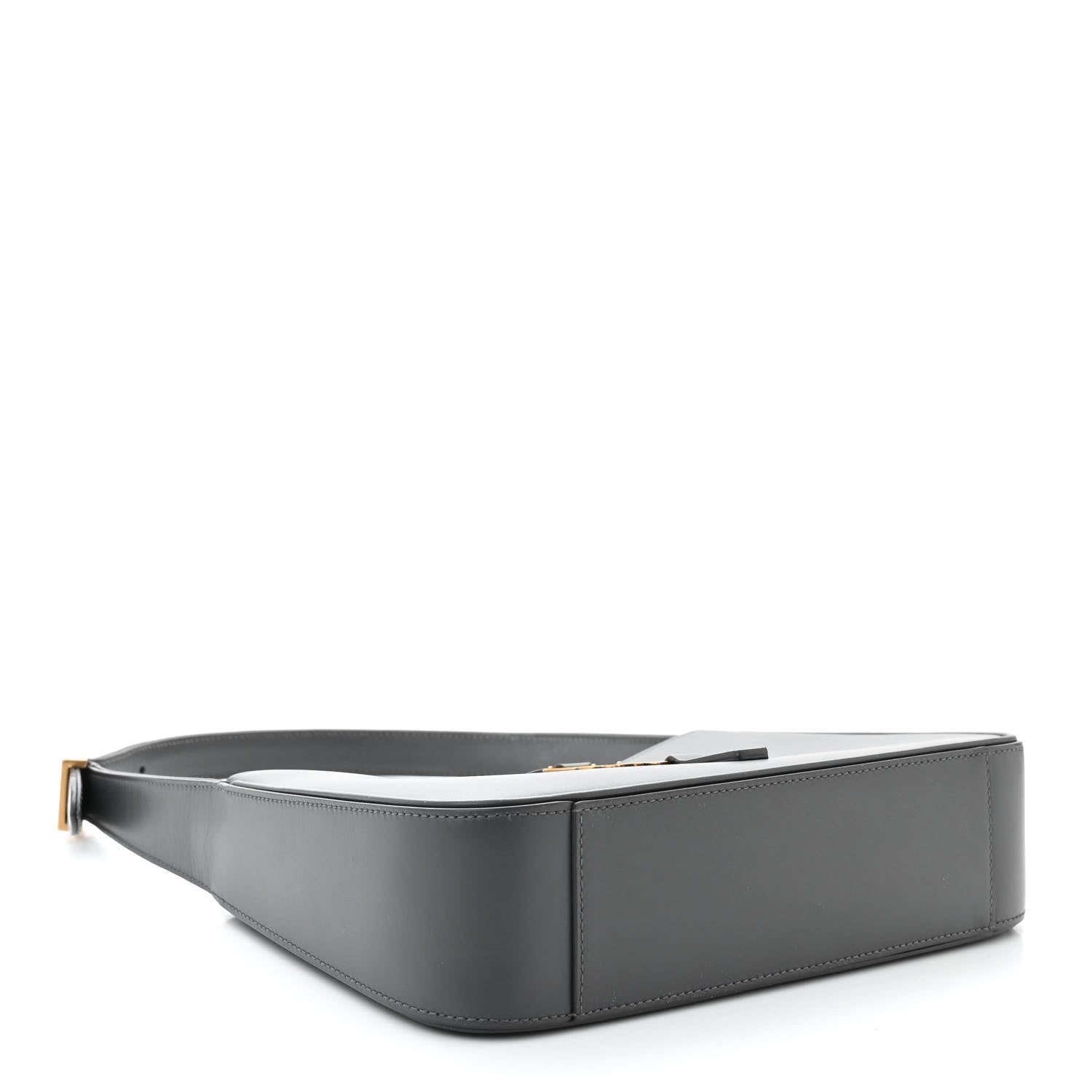 Saint Laurent Smooth Calfskin Le 5 A 7 Hobo Storm 4 of 15