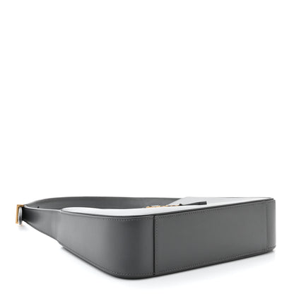 Saint Laurent Smooth Calfskin Le 5 A 7 Hobo Storm 4 of 15