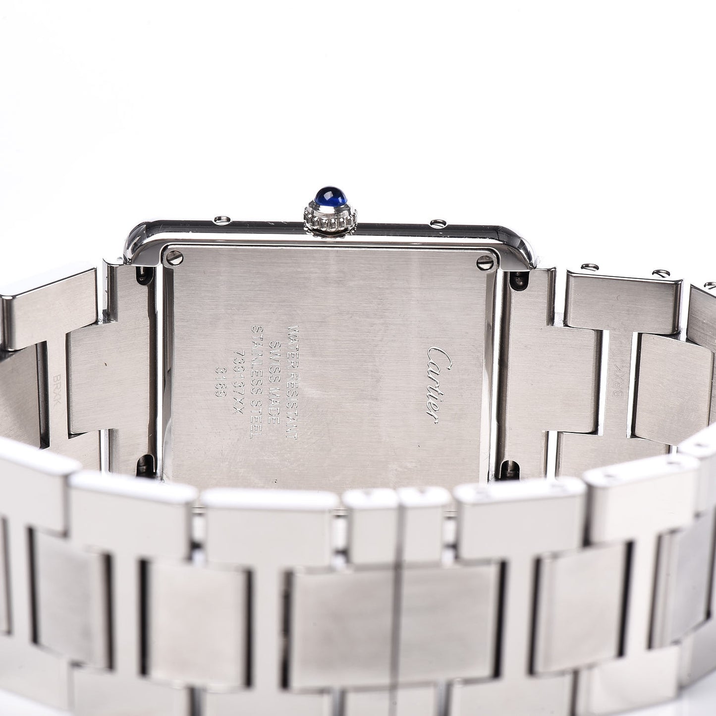Stainless Steel 27mm Tank Solo Quartz Watch