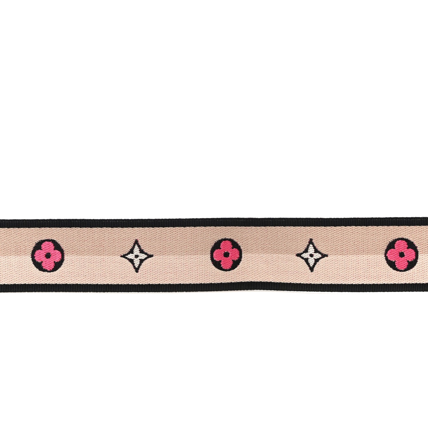 Louis Vuitton Jacquard Speedy Bandouliere 20 Shoulder Strap Black 4 of 5