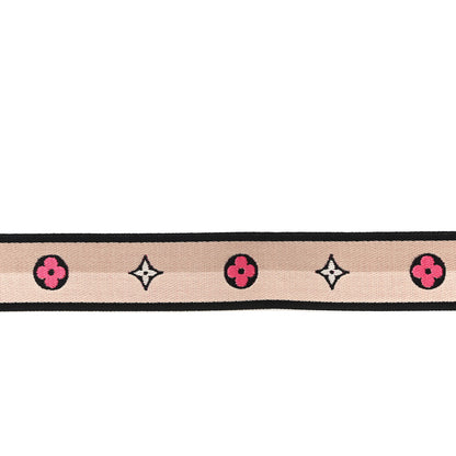 Louis Vuitton Jacquard Speedy Bandouliere 20 Shoulder Strap Black 4 of 5