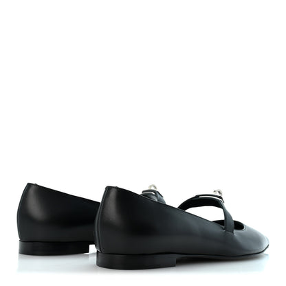 Hermes Calfskin Kelly Ballet Flats 39 Black 5 of 10