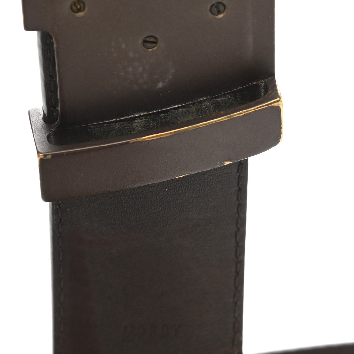 Damier Ebene 40mm LV Initiales Belt 85 34