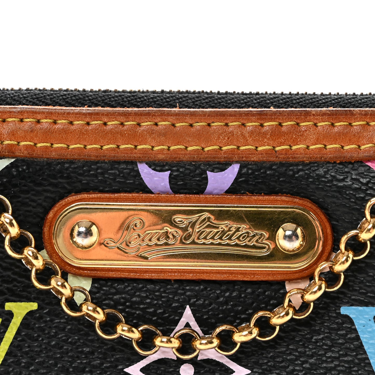 Monogram Multicolor Pochette Milla MM Black