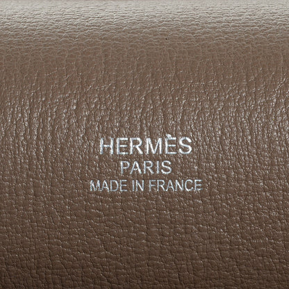 Hermes Taurillon Clemence Jypsiere 34 Etoupe 20 of 23