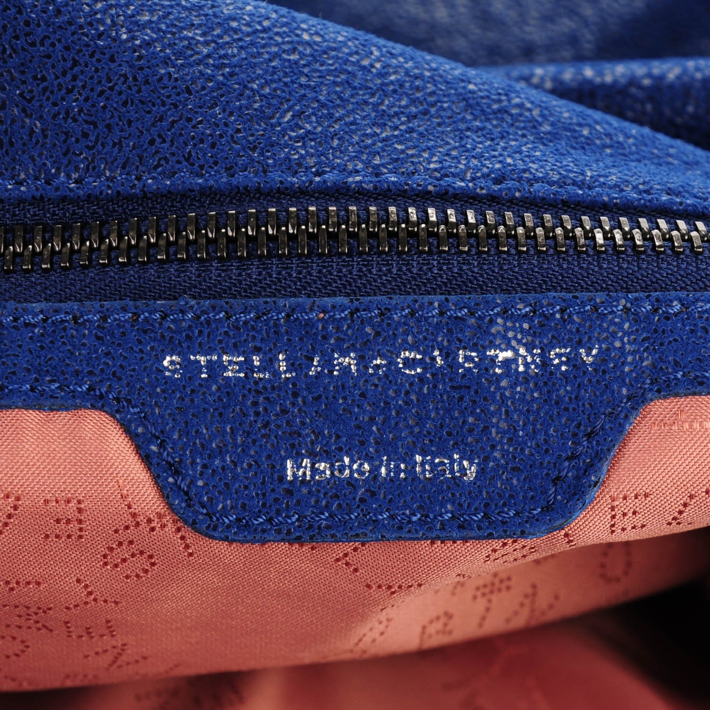 Shaggy Deer Small Falabella Tote Beau Blue