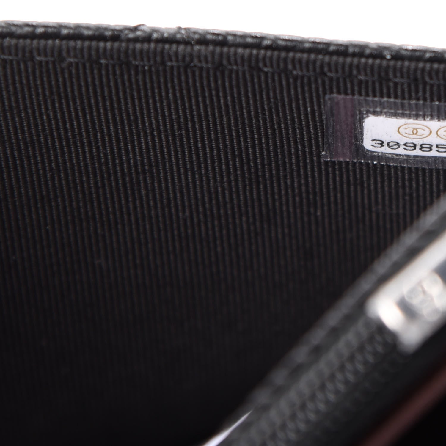 Chanel Caviar Quilted Wallet On Chain WOC Black 10 of 12