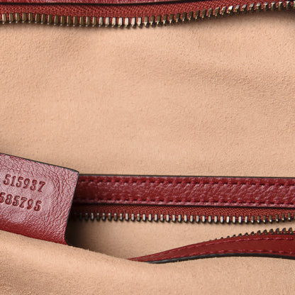 Gucci Calfskin Large Re(Belle) Top Handle Bag Red 7 of 12