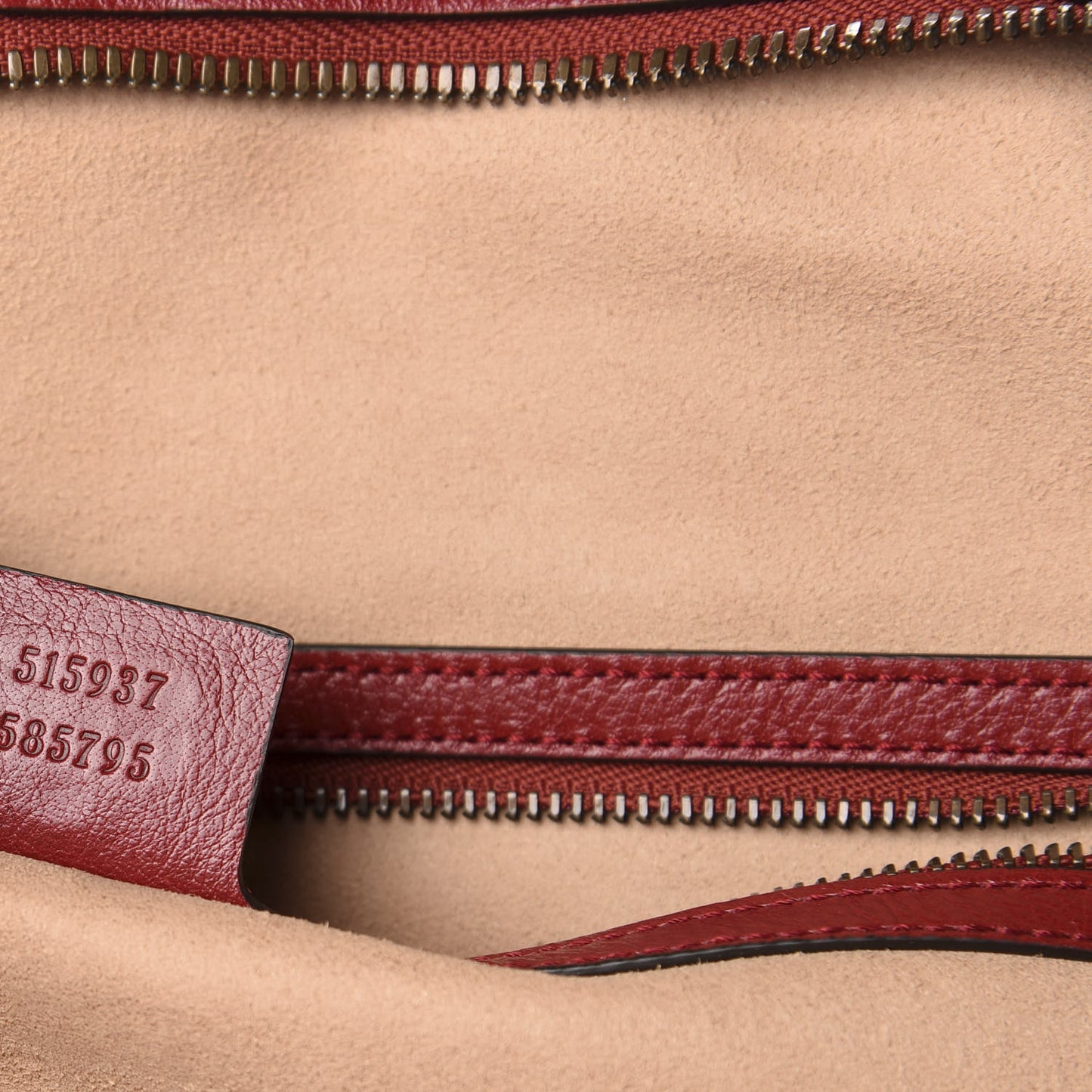 Calfskin Large Re(Belle) Top Handle Bag Red